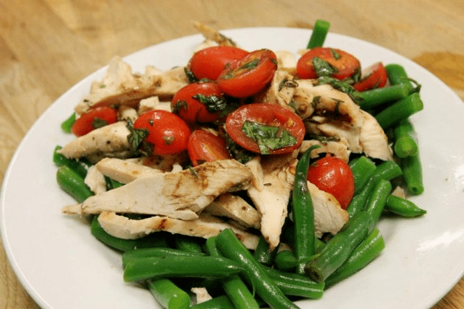 pileća salata na proteinskoj dijeti