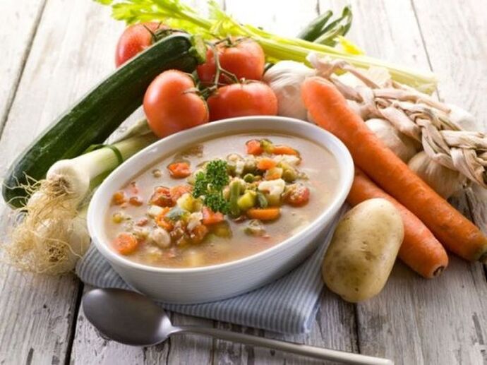 juha od povrća za gastritis